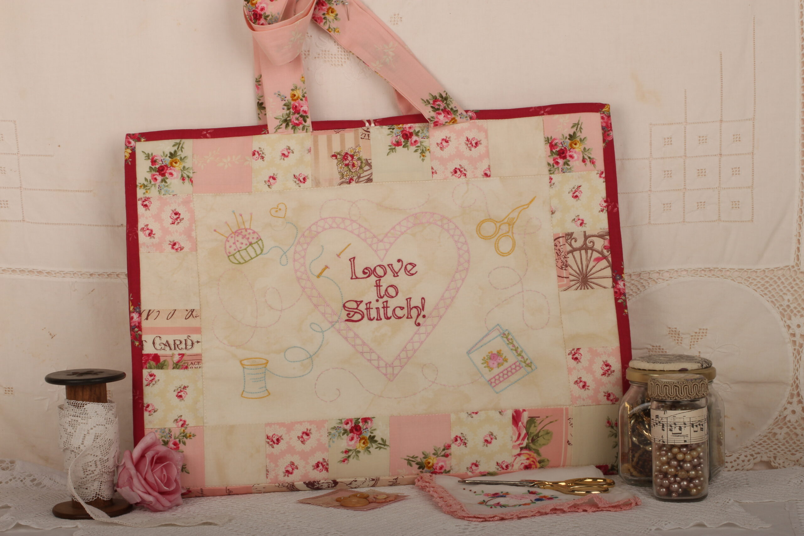 Love to Stitch Project Tote